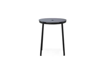Circa taburet 45 cm - Sort aluminium - Normann Copenhagen