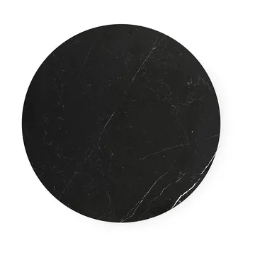 Dit sidebord Ø40 cm - Grå-Sort-marquina - Normann Copenhagen