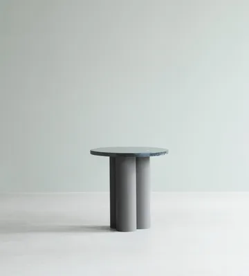 Dit sidebord Ø40 cm - Grå-Sort-marquina - Normann Copenhagen