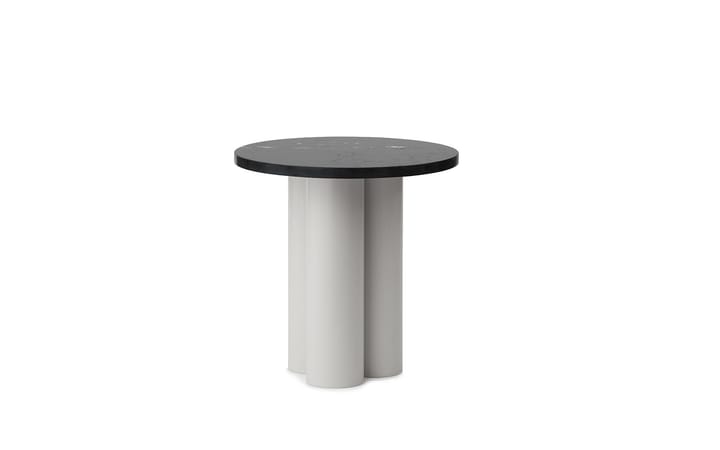 Dit sidebord Ø40 cm - Sand-sort-marquina - Normann Copenhagen