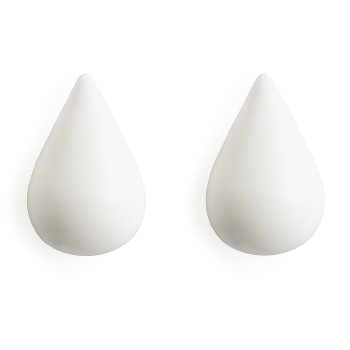 Dropit hangers knager 2 stk - hvid stor - Normann Copenhagen