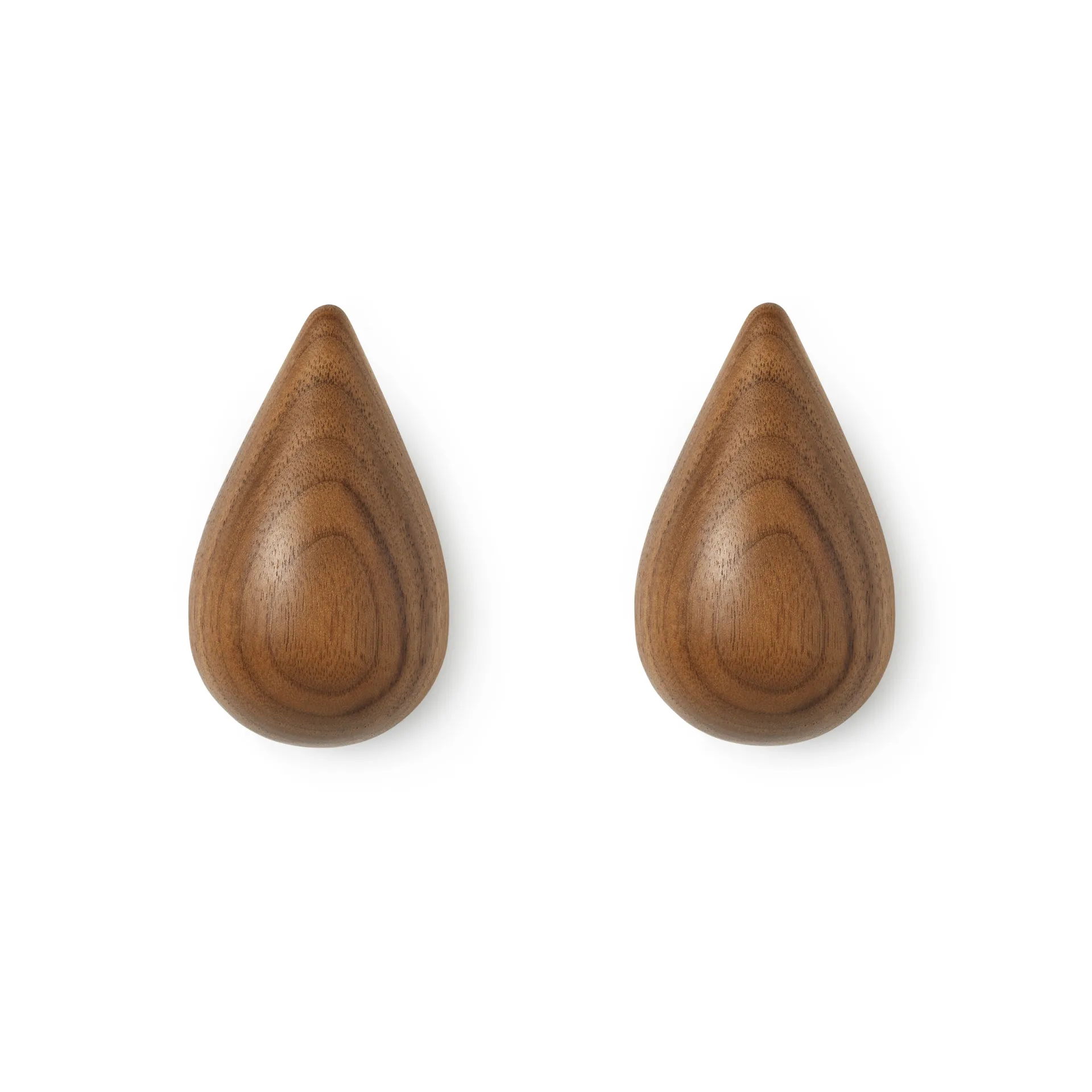 Dropit knop 2-pak valnød, Lille Normann Copenhagen