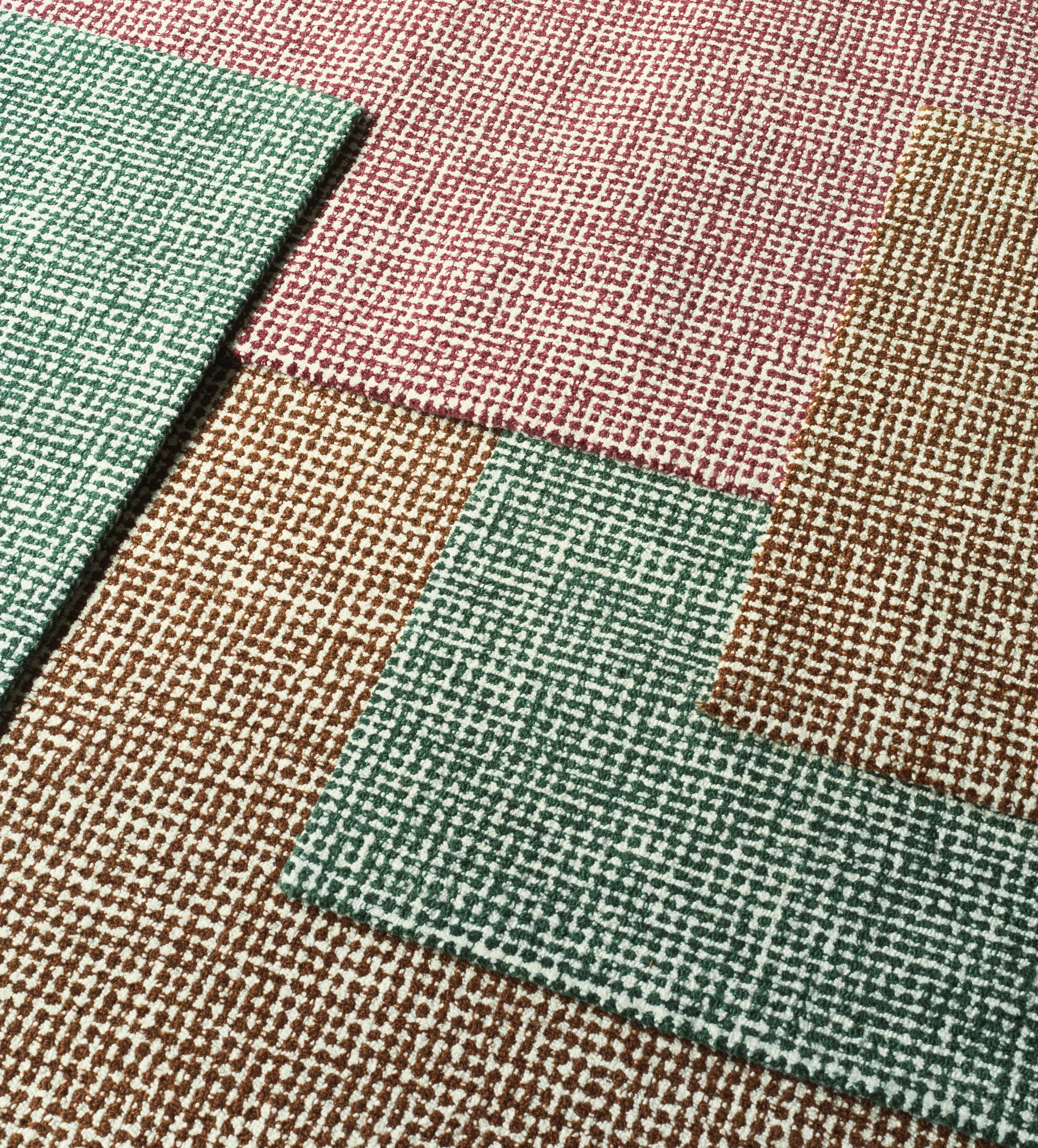 Flick tæppe, 80x200 cm grøn Normann Copenhagen