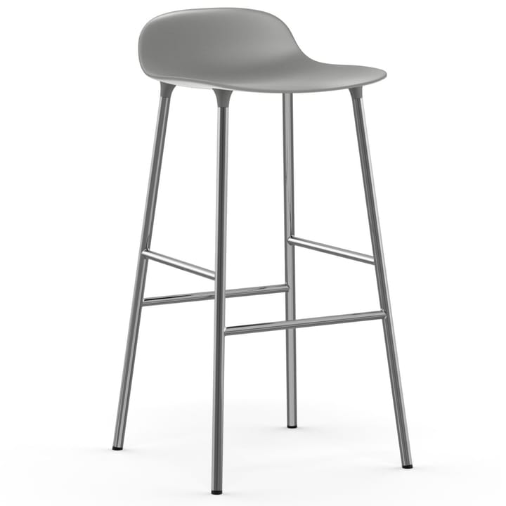 Form barstol m. kromben 75 cm - Grå - Normann Copenhagen