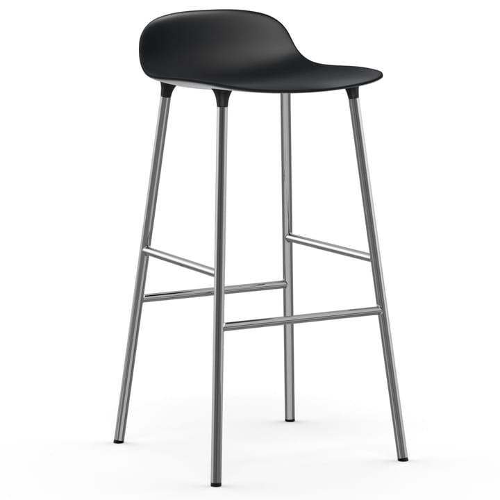 Form barstol m. kromben 75 cm - Sort - Normann Copenhagen