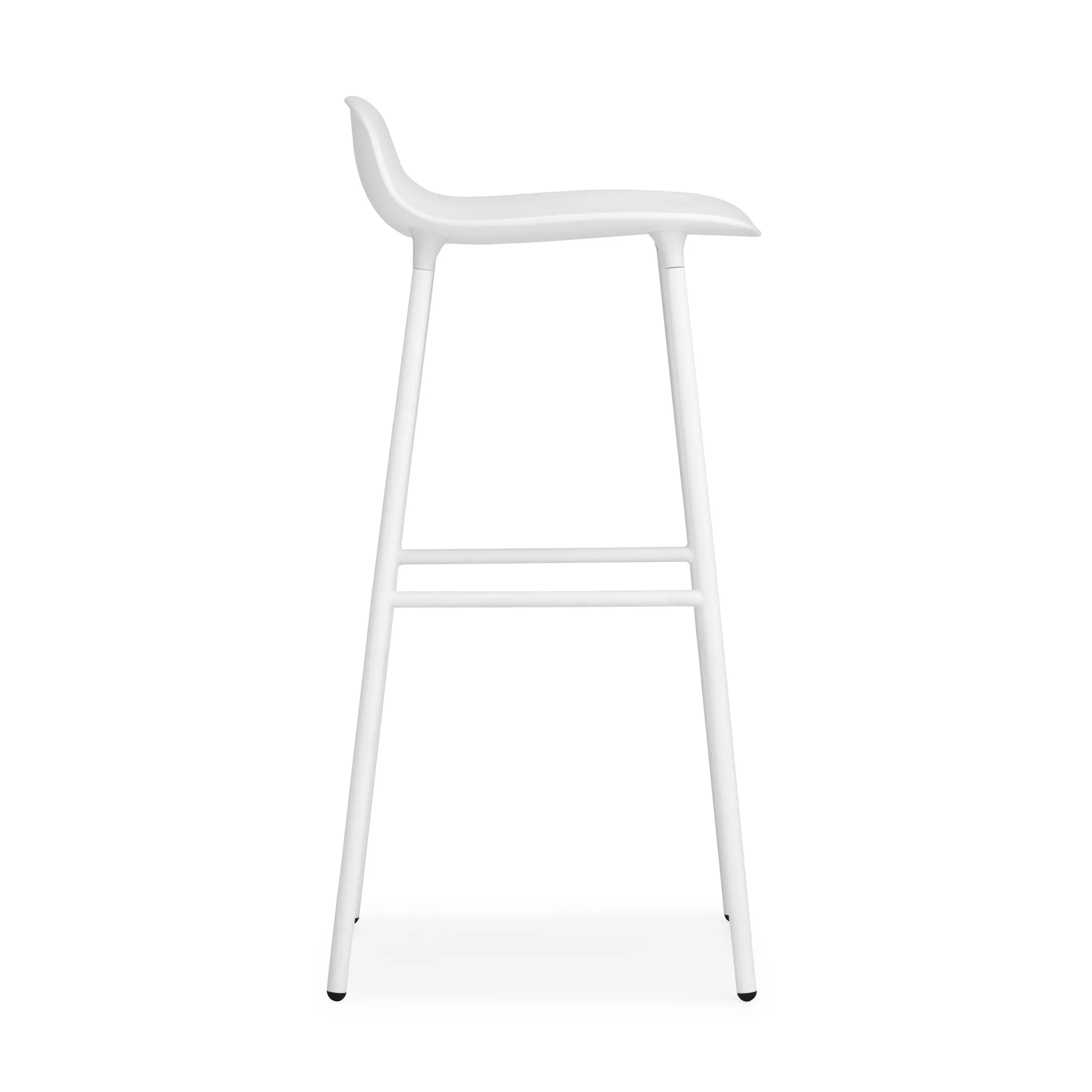 Form barstol metalben 75 cm, hvid Normann Copenhagen