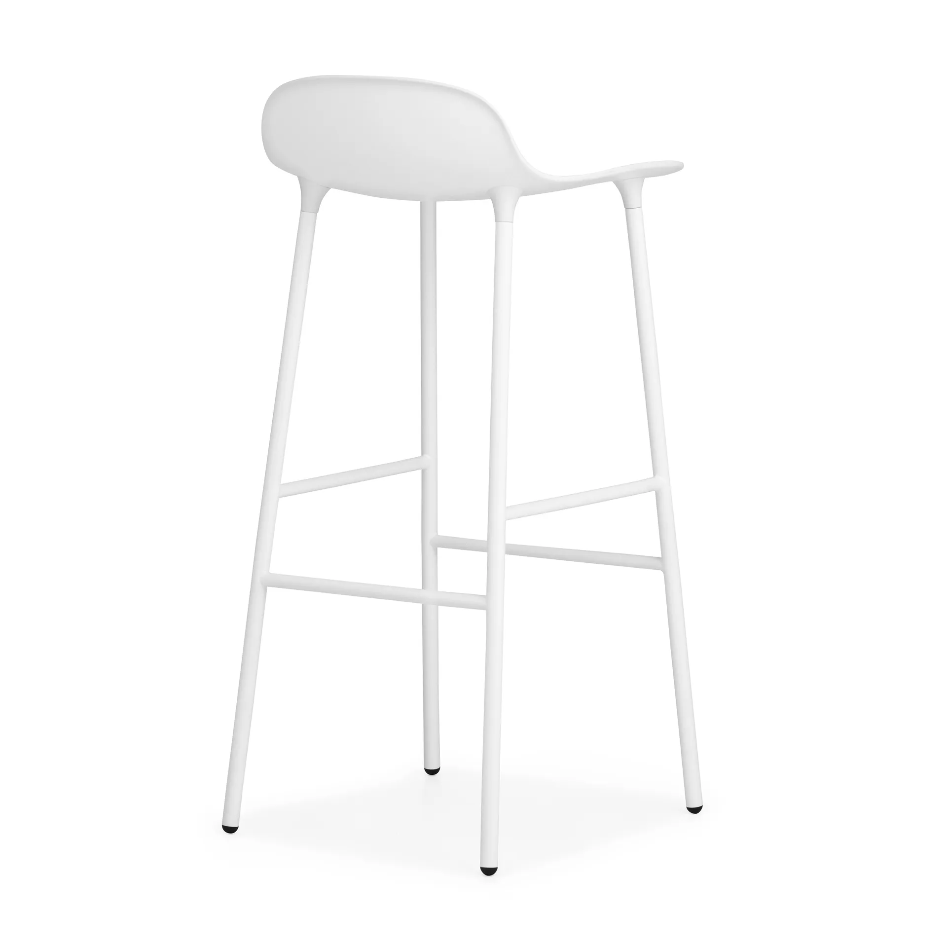 Form barstol metalben 75 cm, hvid Normann Copenhagen