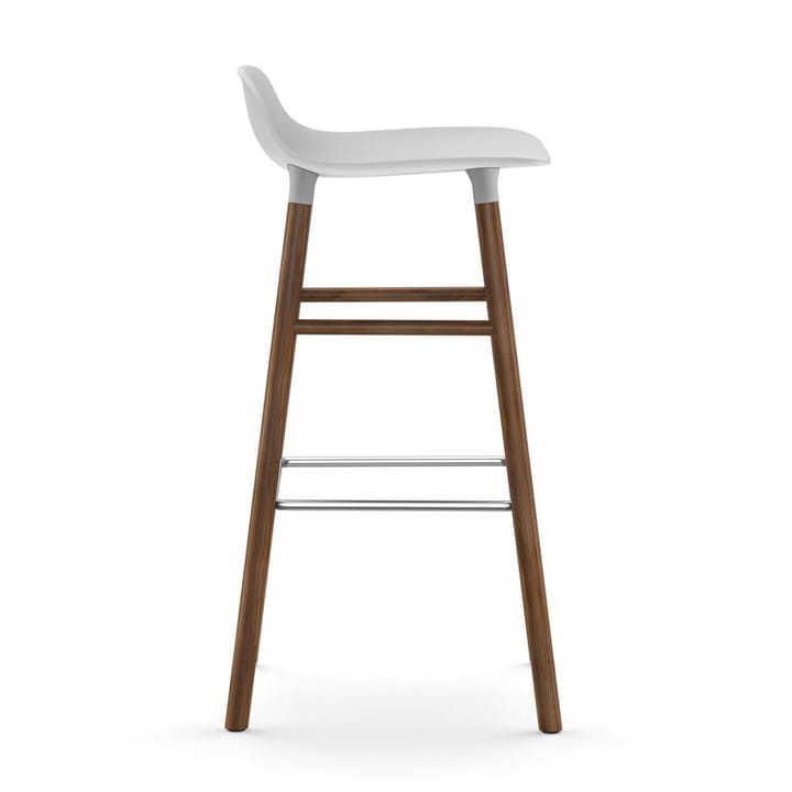 Form barstol valnøddeben 75 cm, hvid Normann Copenhagen