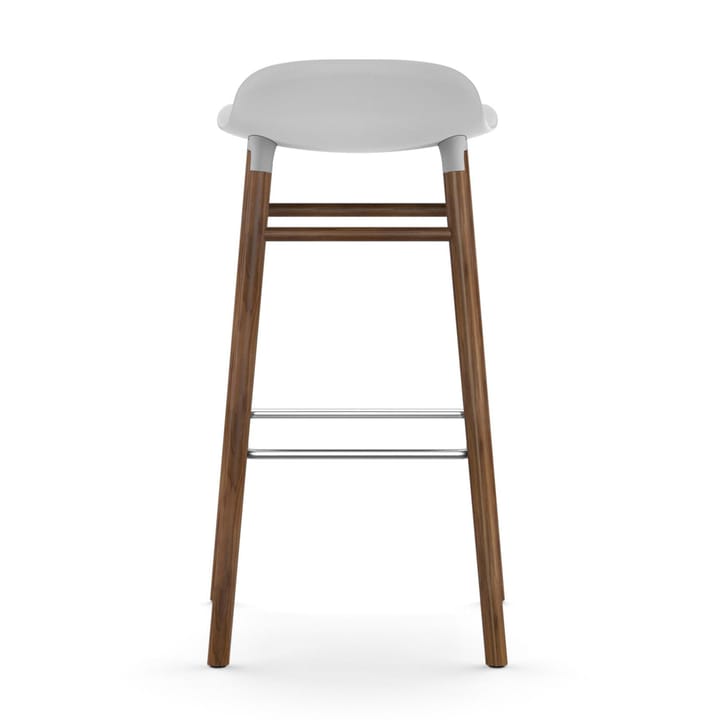 Form barstol valnøddeben 75 cm, hvid Normann Copenhagen