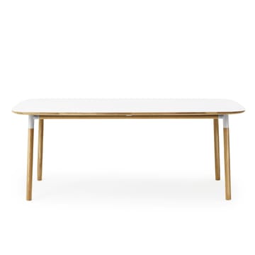 Form bord 95x200 cm - hvid - Normann Copenhagen