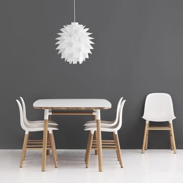 Form bord 95x200 cm - hvid - Normann Copenhagen