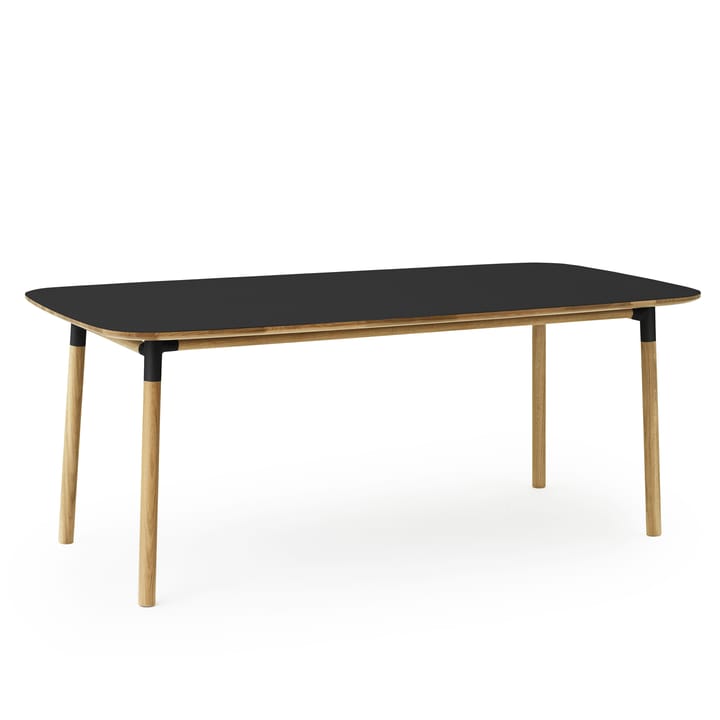 Form bord 95x200 cm - sort - Normann Copenhagen