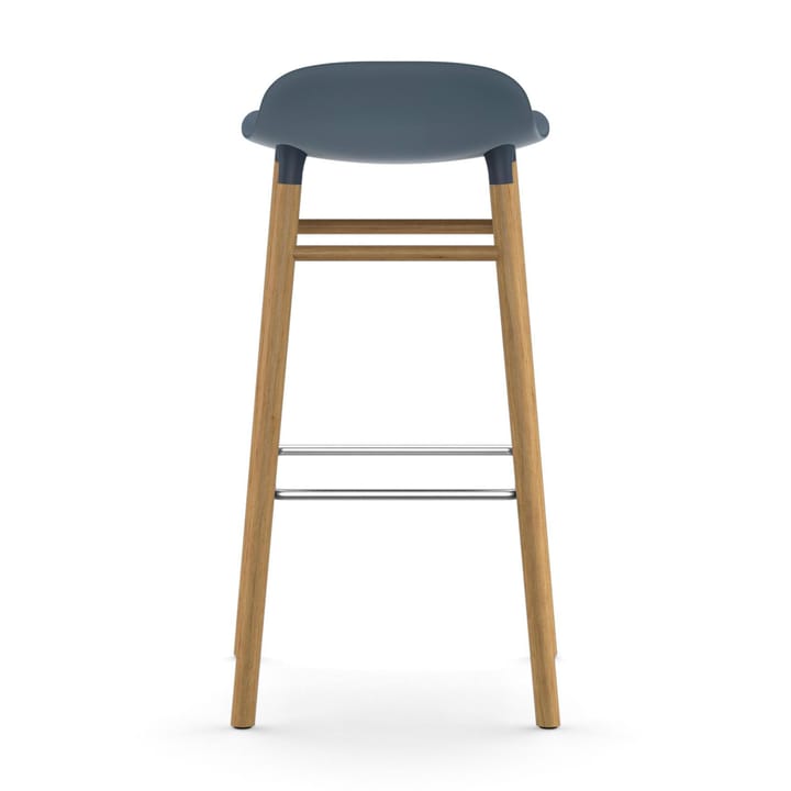 Form Chair barstol egeben, blå Normann Copenhagen