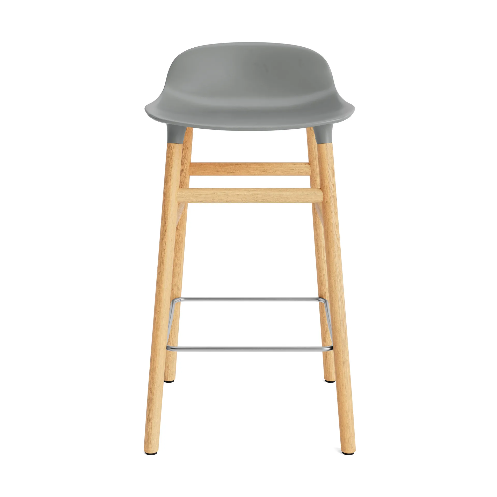 Form Chair barstol egeben, grå Normann Copenhagen