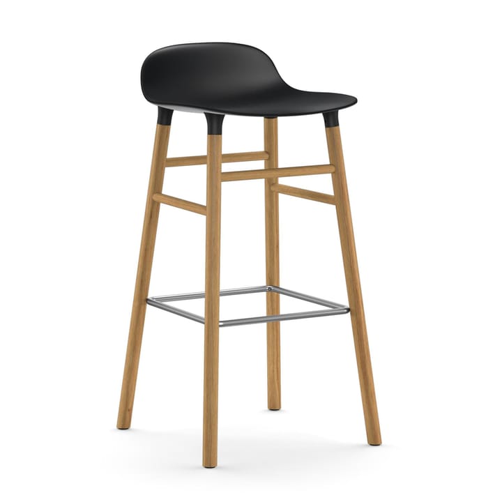 Form Chair barstol egeben - sort - Normann Copenhagen