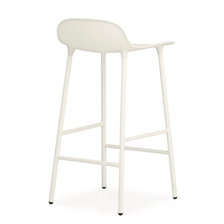 Form Chair barstol metalben, hvid Normann Copenhagen
