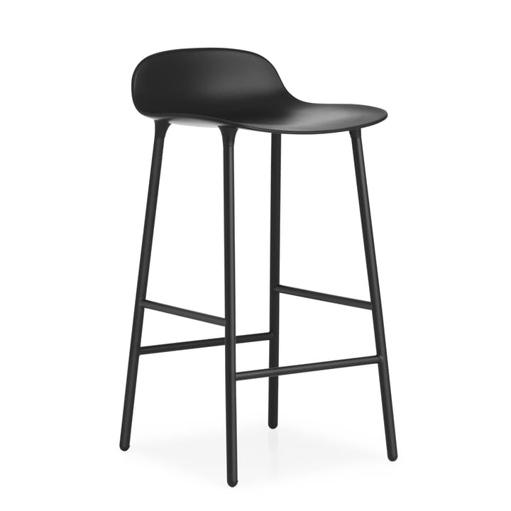 Form Chair barstol metalben - sort - Normann Copenhagen