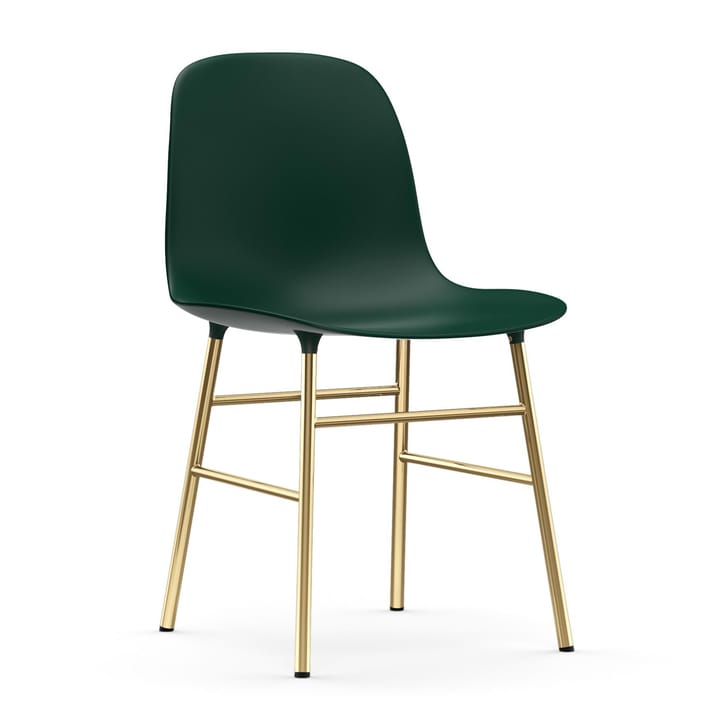 Form stol messingben - Grøn - Normann Copenhagen