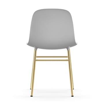 Form stol messingben - Hvid - Normann Copenhagen