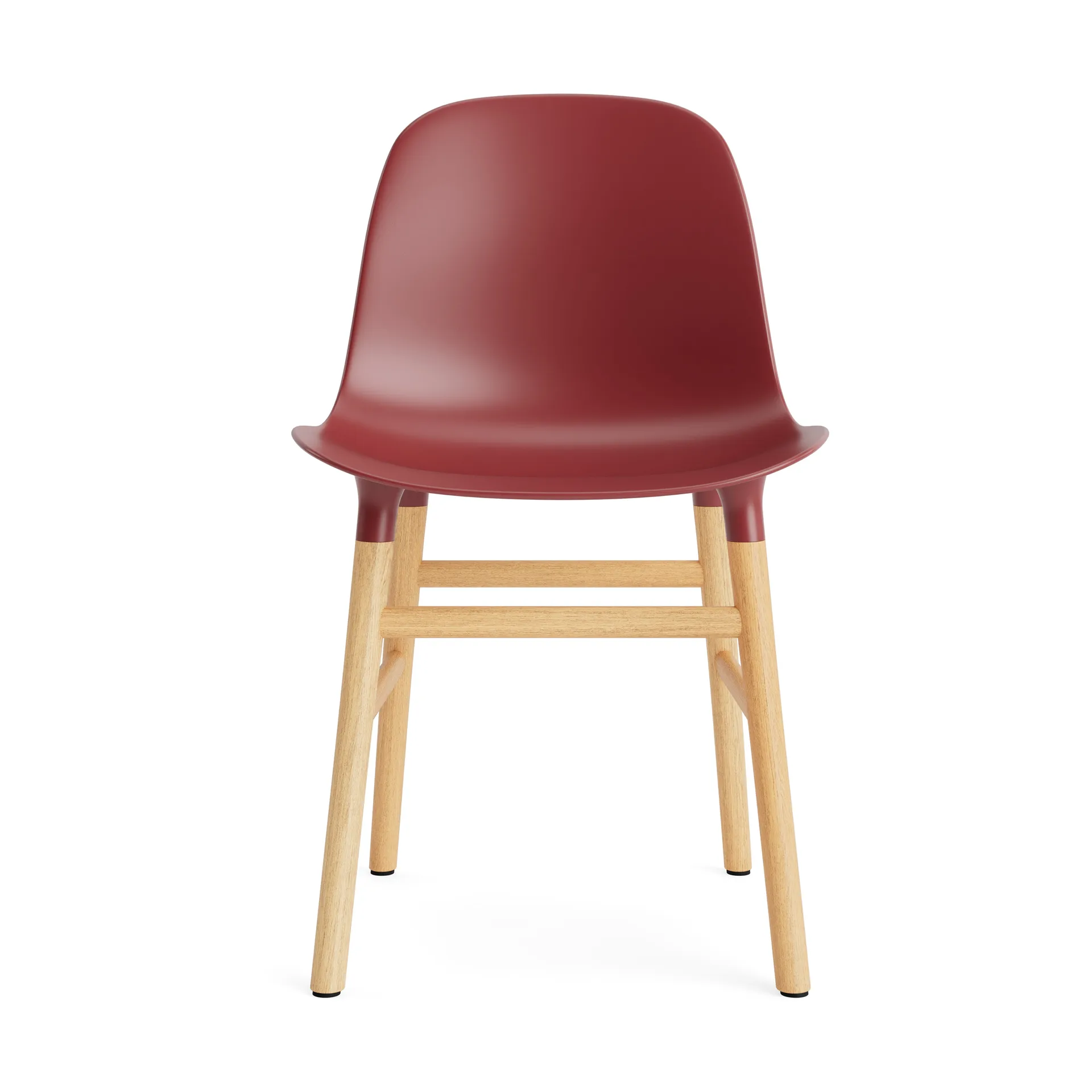 Form stol, red, ben i eg Normann Copenhagen