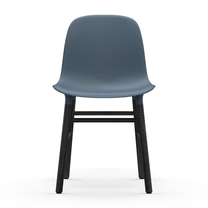 Form stol sorte ben, Blå Normann Copenhagen