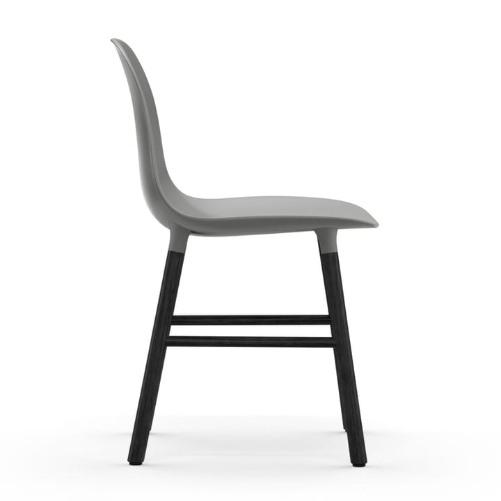 Form stol sorte ben, Grå Normann Copenhagen