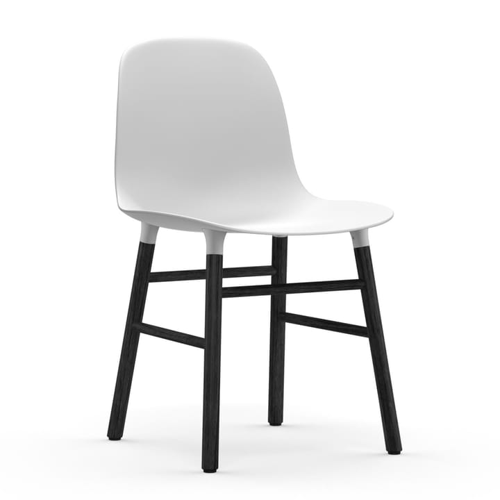 Form stol sorte ben - Hvid - Normann Copenhagen