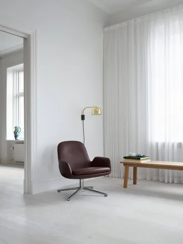 Grant væglampe - brass, lille-stål, granit - Normann Copenhagen