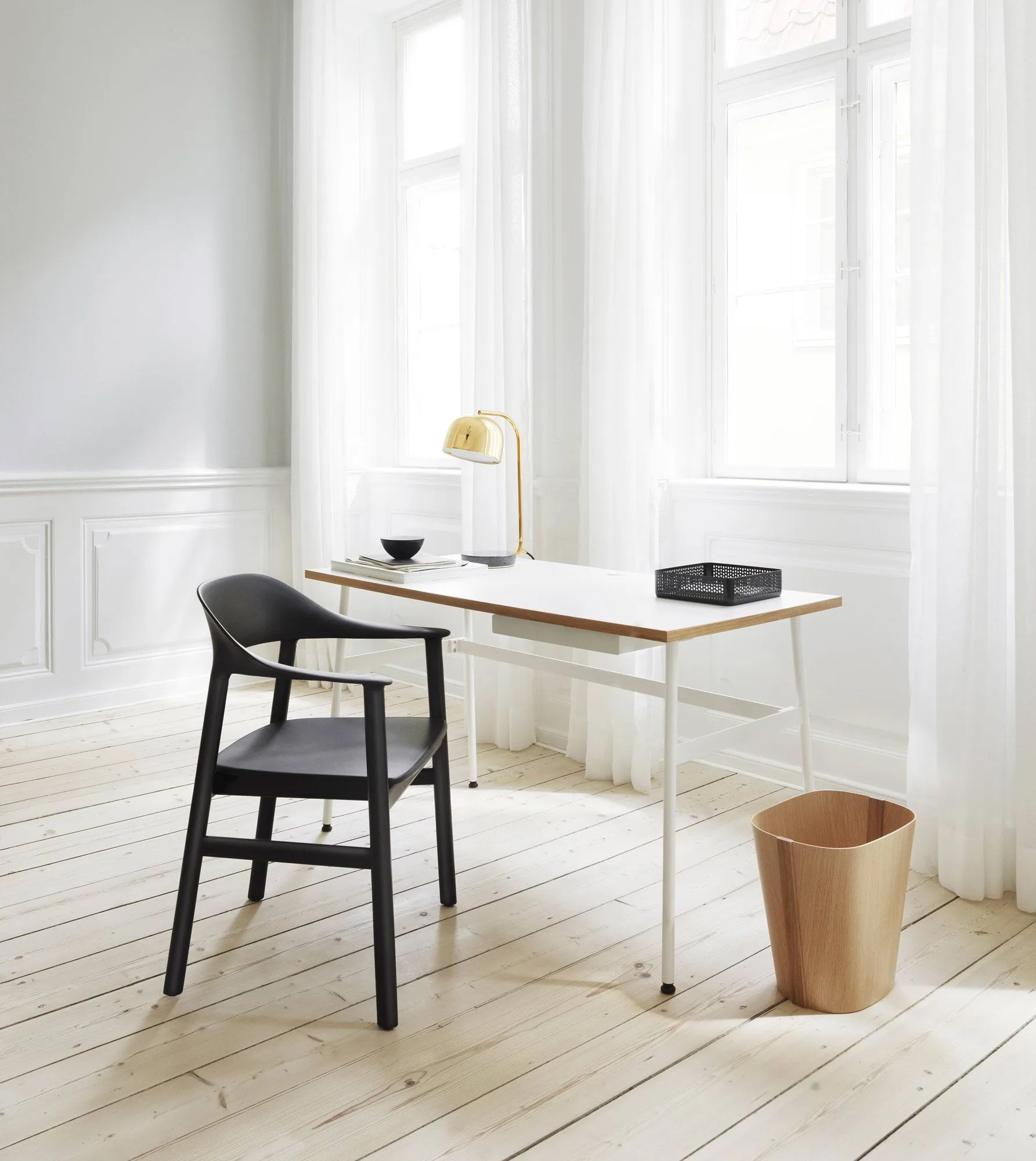 Herit karmstol røget eg, Dust Green Normann Copenhagen