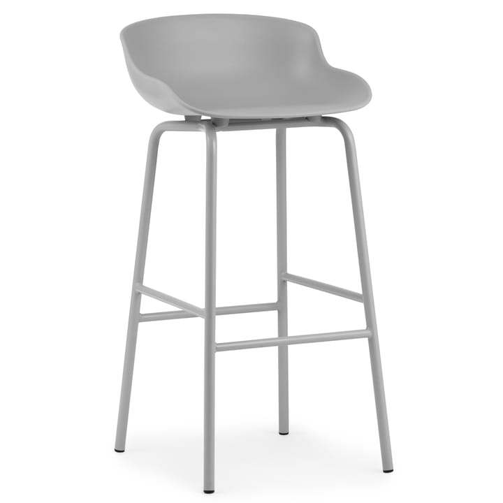 Hyg barstol metalben 75 cm - Grå - Normann Copenhagen