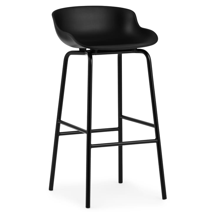 Hyg barstol metalben 75 cm, Sort Normann Copenhagen