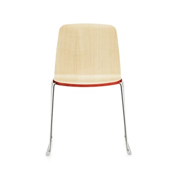 Just stol - sort, sort kant, sort metalstel - Normann Copenhagen