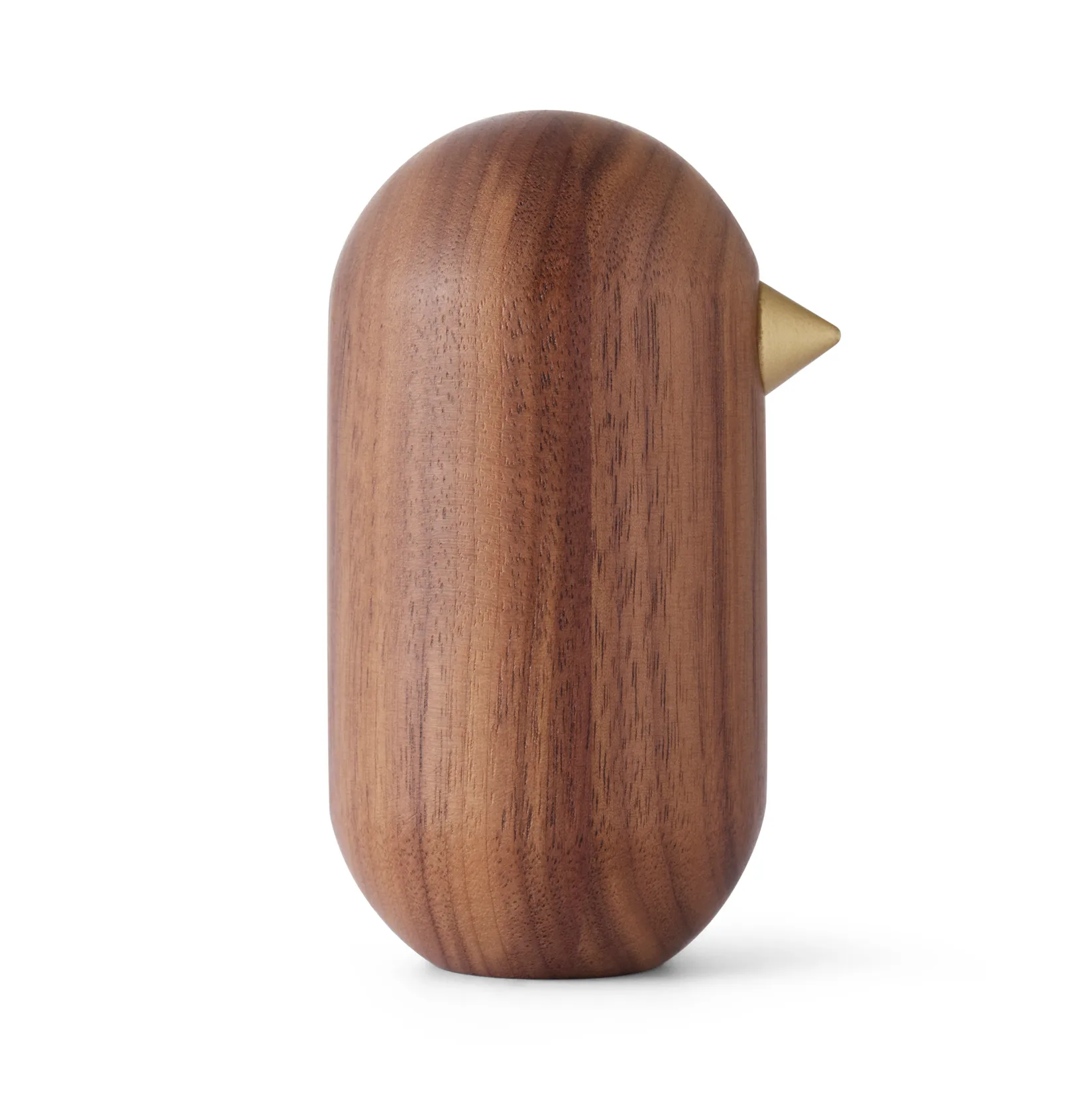 Little Bird figur valnød, 10 cm Normann Copenhagen