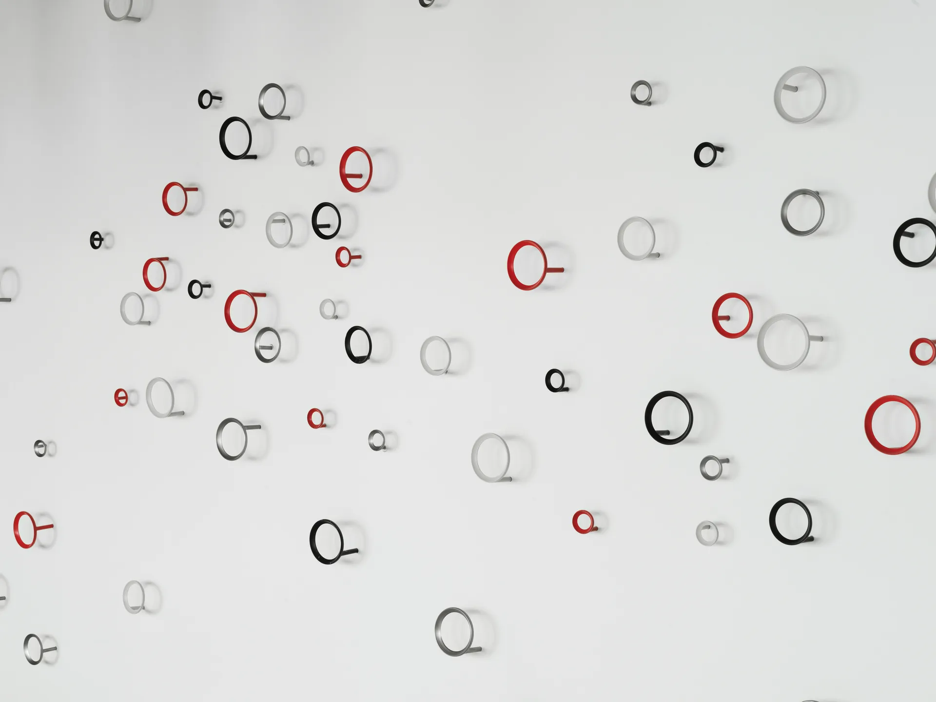 Loop krog small Ø4,4 cm, Red Normann Copenhagen