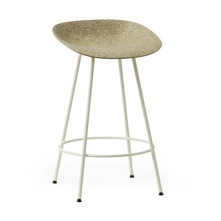 Mad Barstool barstol 65 cm, Seaweed-cream steel Normann Copenhagen