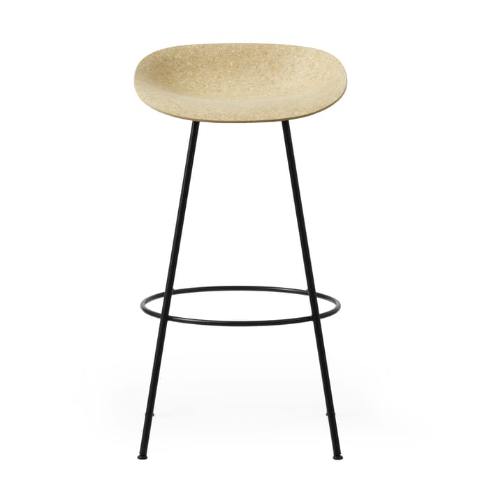 Mad Barstool barstol 75 cm, Hemp-black steel Normann Copenhagen