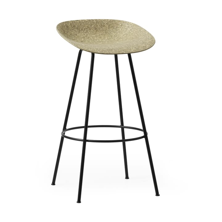 Mad Barstool barstol 75 cm, Seaweed-black steel Normann Copenhagen