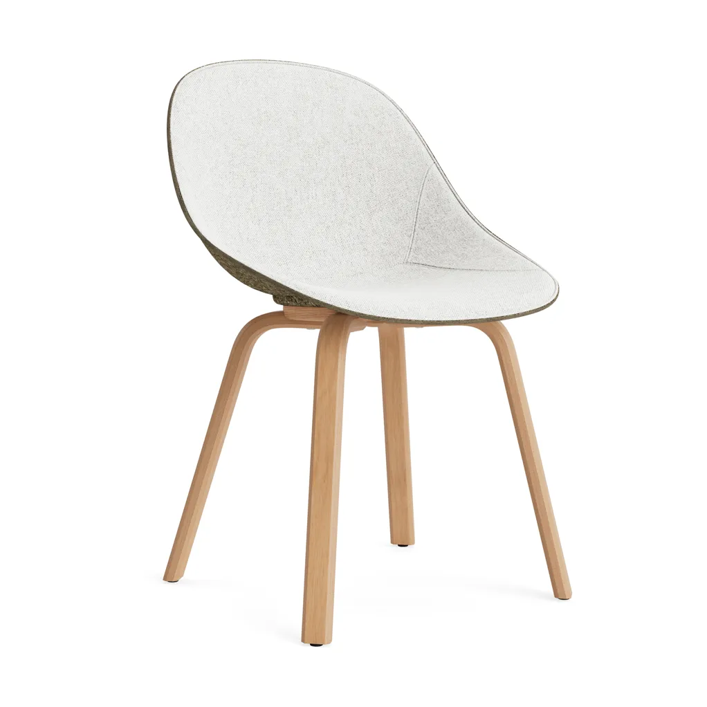 Mat Chair stol frontpolstret, Hallingdal 110-seaweed-beech Normann Copenhagen