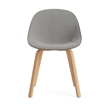 Mat Chair stol frontpolstret - Remix 133-seaweed-beech - Normann Copenhagen