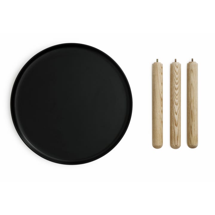 Normann tablo bord sort, ben i ask, stor Normann Copenhagen
