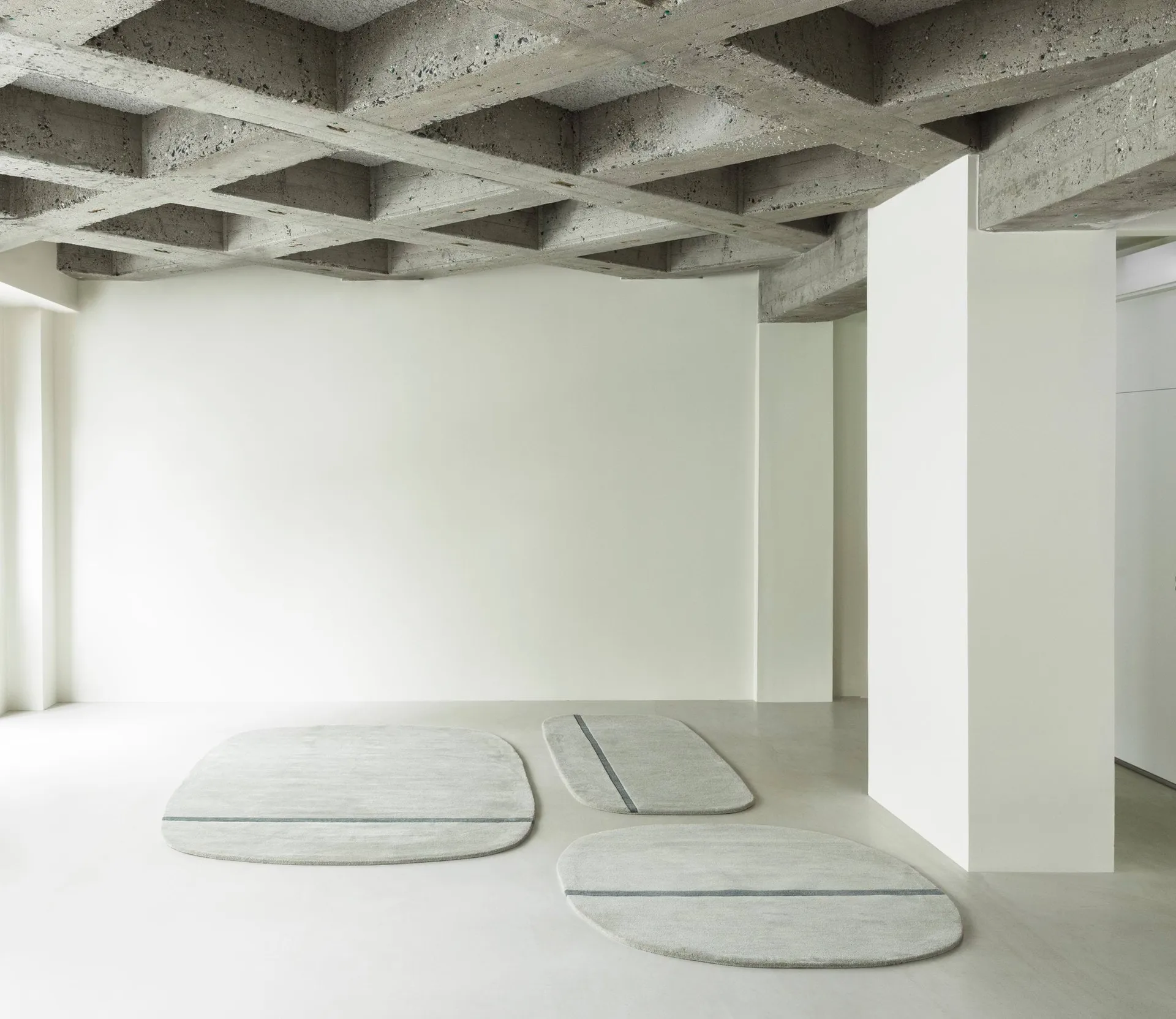 Oona tæppe 90x200 cm, grå Normann Copenhagen