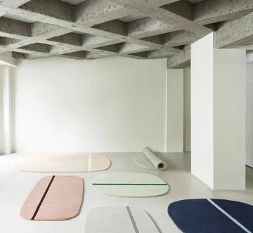 Oona tæppe 90x200 cm - grå - Normann Copenhagen