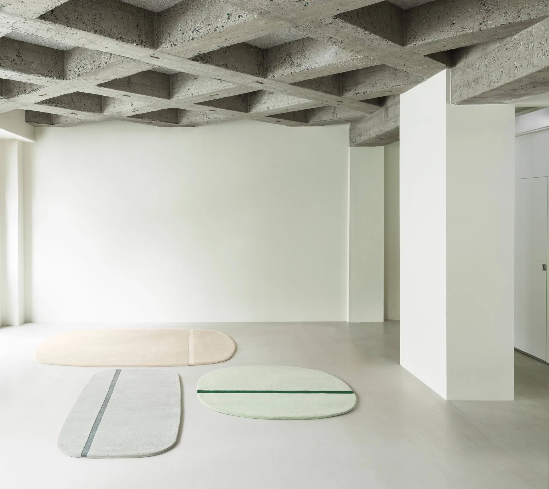 Oona tæppe 90x200 cm, grå Normann Copenhagen