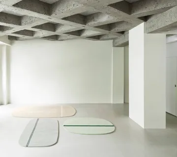 Oona tæppe 90x200 cm - grå - Normann Copenhagen