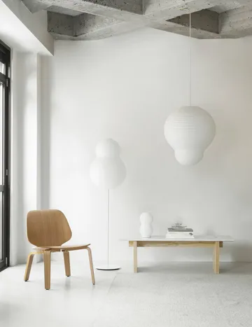 Puff Bubble lampe 35x50 cm - Hvid - Normann Copenhagen