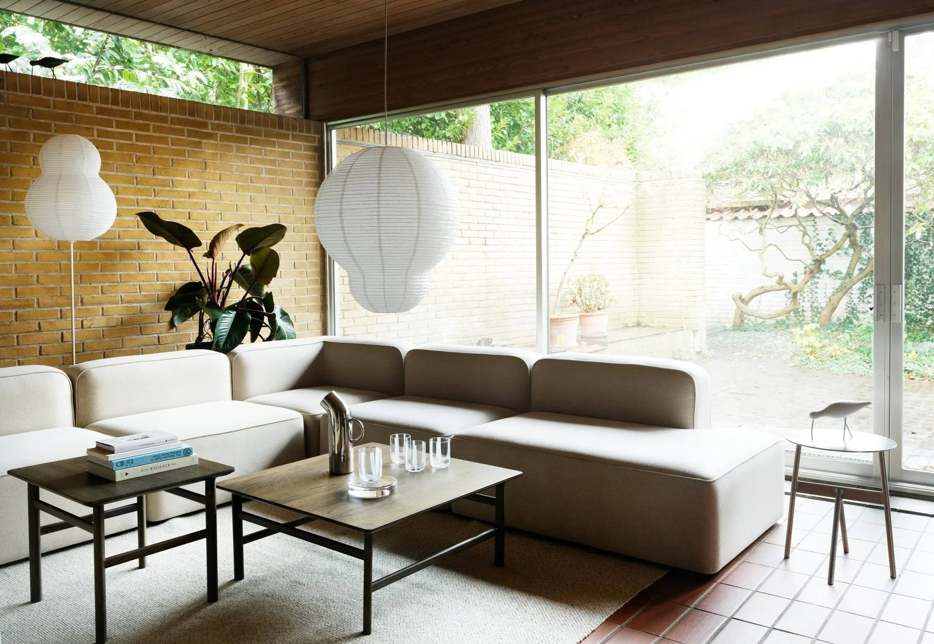 Puff Bulb lampe 60x75 cm, Hvid Normann Copenhagen