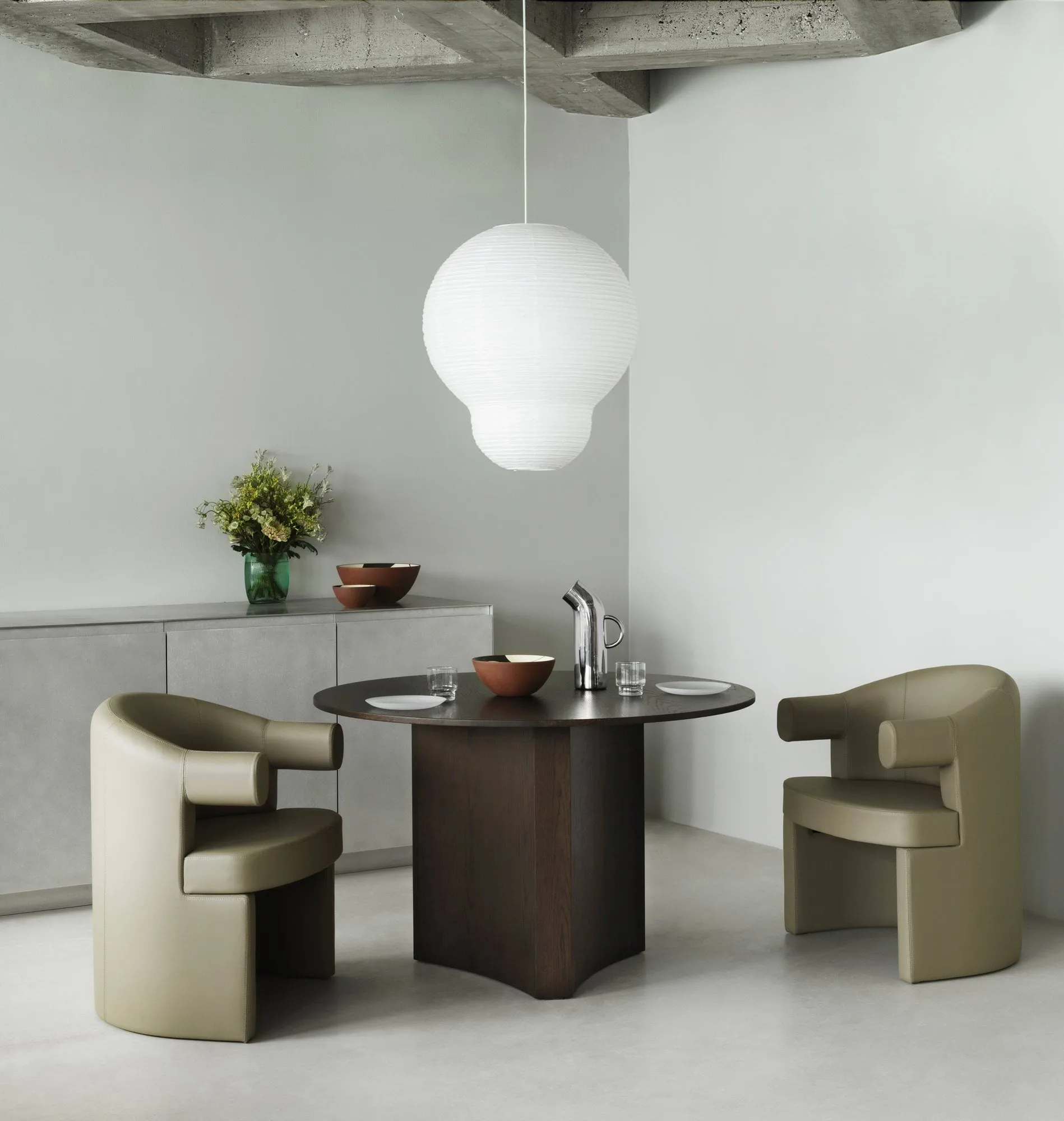 Puff Bulb lampe 60x75 cm, Hvid Normann Copenhagen
