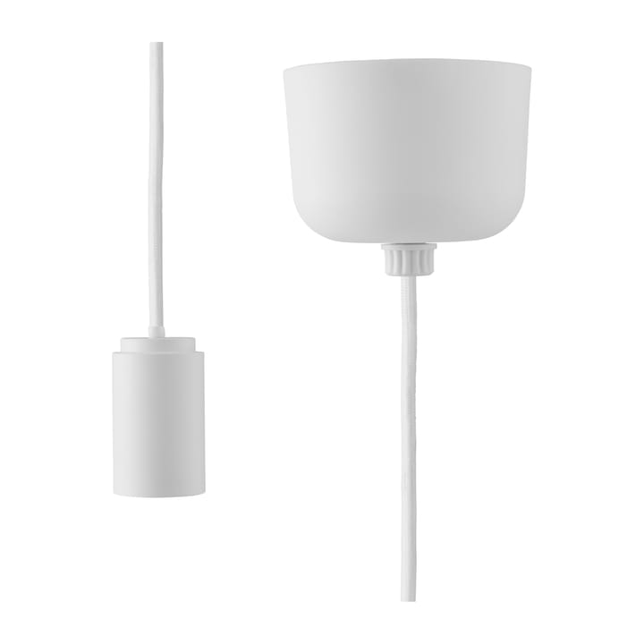 Puff ledning med loftkop 2,5 m - Hvid - Normann Copenhagen