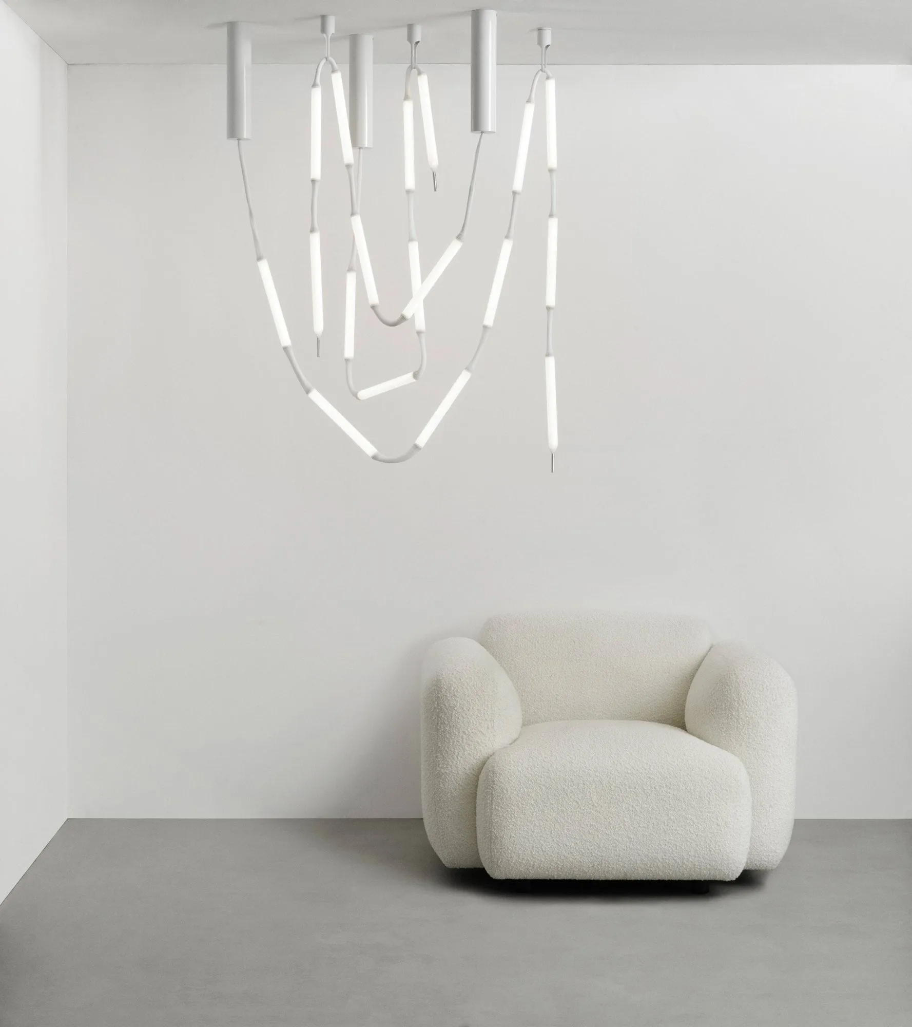 Reb loftlampe 8, White Normann Copenhagen