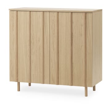 Rib skab 96x98,5 cm - Oak - Normann Copenhagen